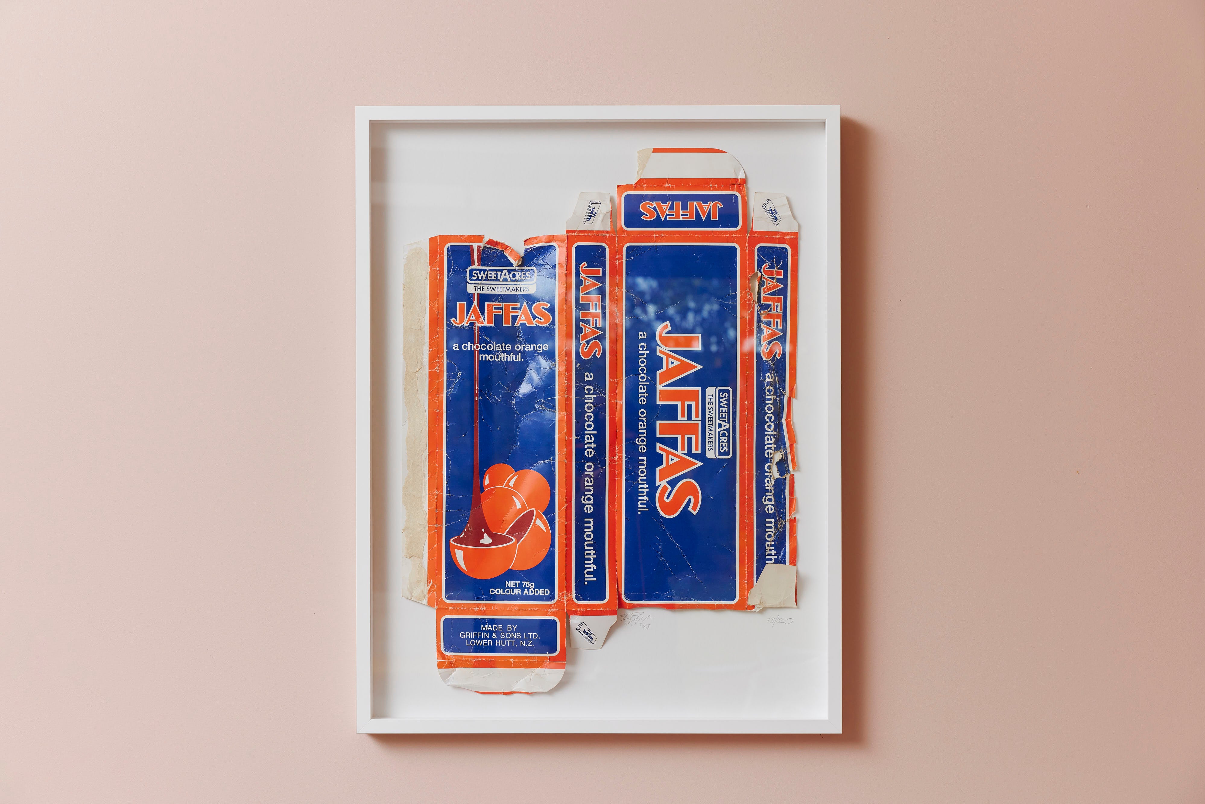 Framed Jaffas Box