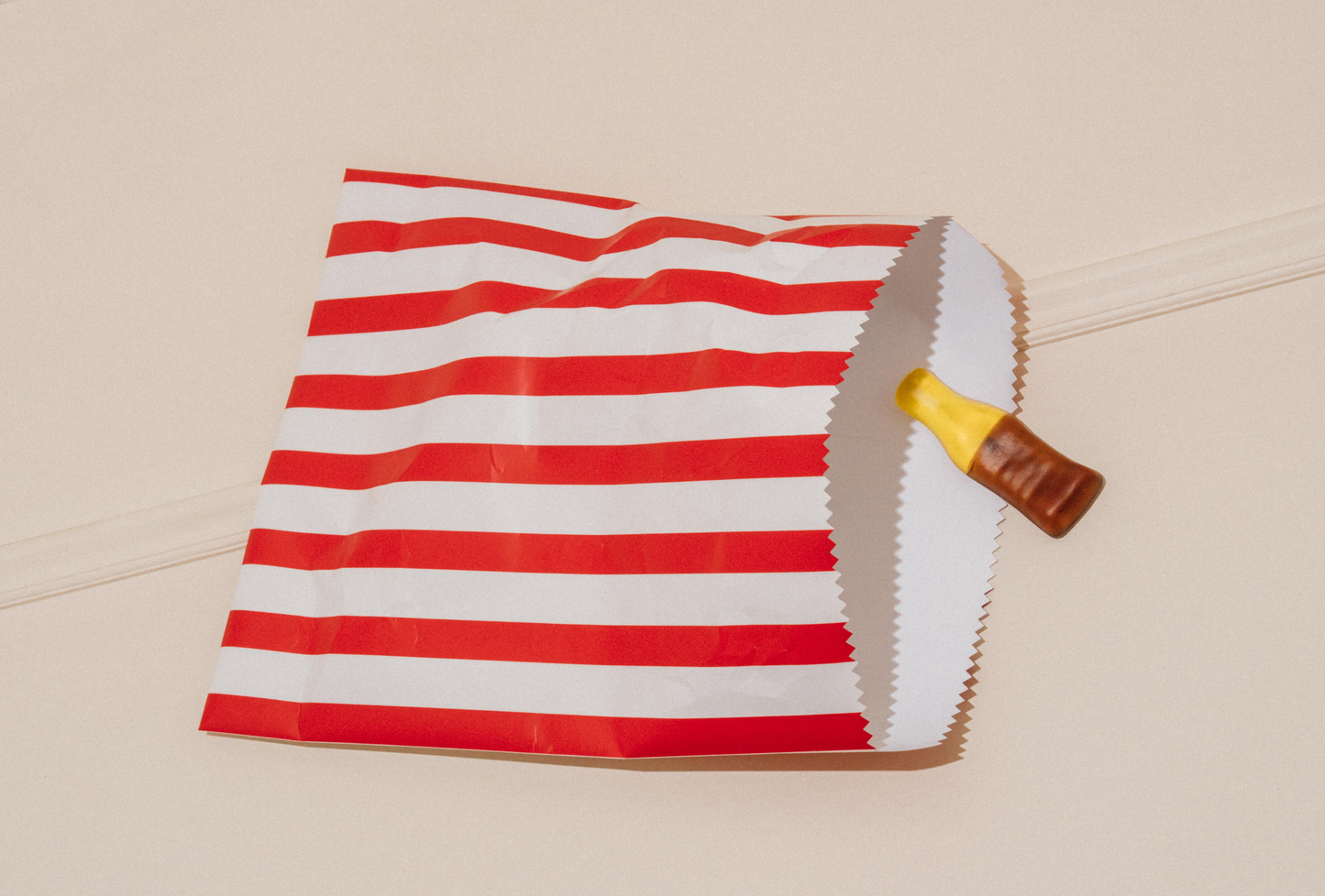Big Spill Bag Red Stripe