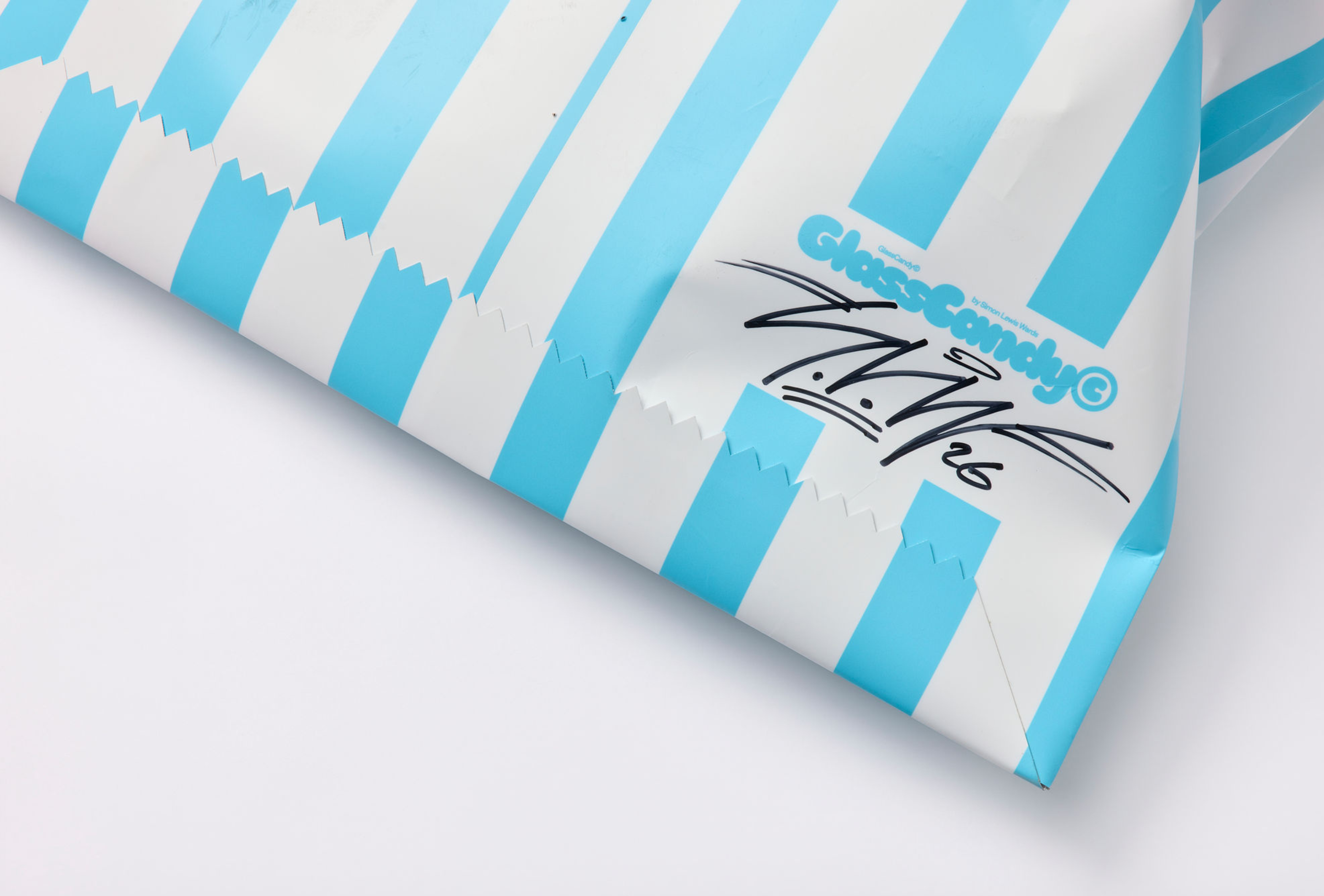 Big Spill Bag Blue Stripe