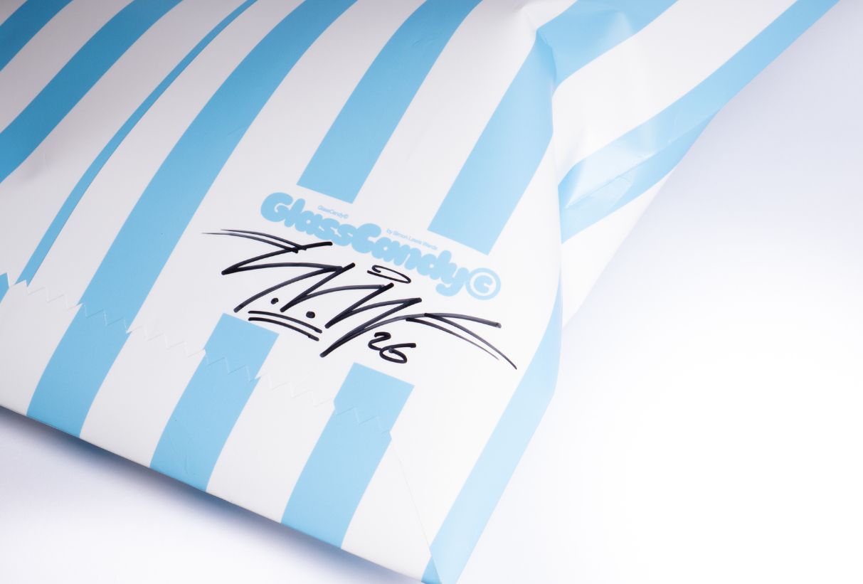 Big Spill Bag Blue Stripe