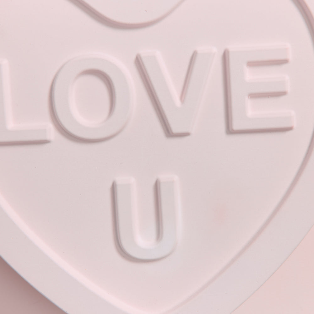 LOVE U Heart Charm