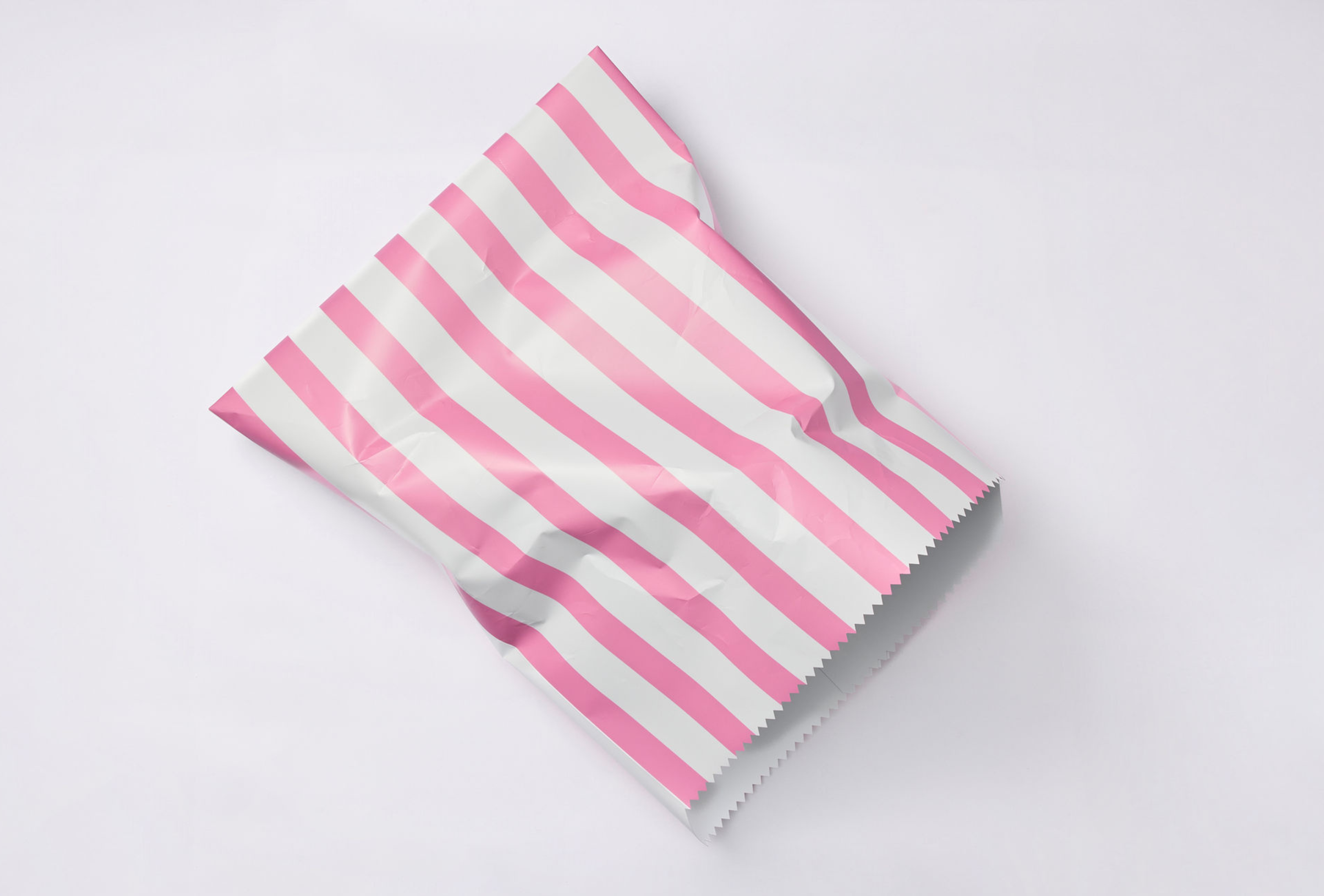 Big Spill Bag Pink Stripe