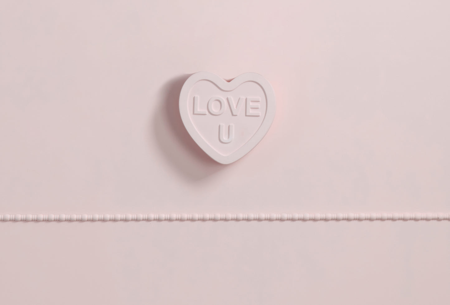 LOVE U Heart Charm